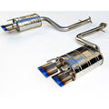 Invidia 15+ Lexus RC350/200T Titanium Quad Rolled Tip Axel-Back Exhaust
