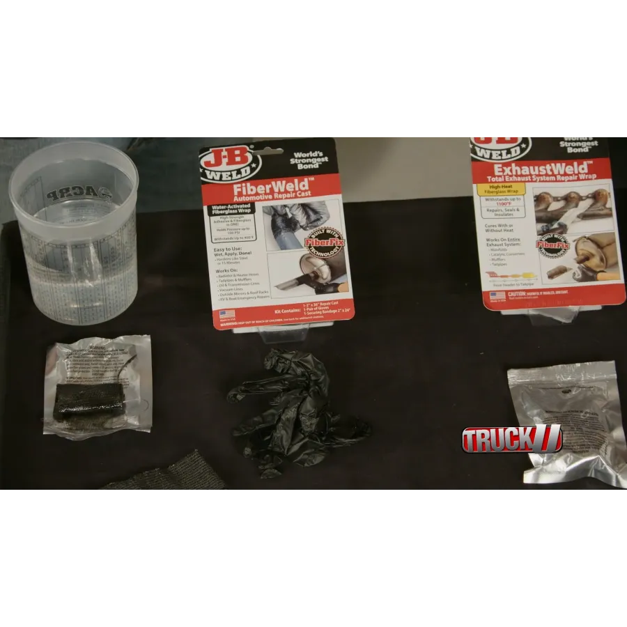 JB WELD FIBERWELD AUTOMOTIVE REPAIR CAST KIT 2IN X 36IN CARDED