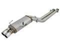 aFe cat-back exhaust detail
