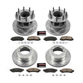 Power Stop 10-11 Ford F-350 Super Duty Front & Rear Z23 Evolution Brake Kit