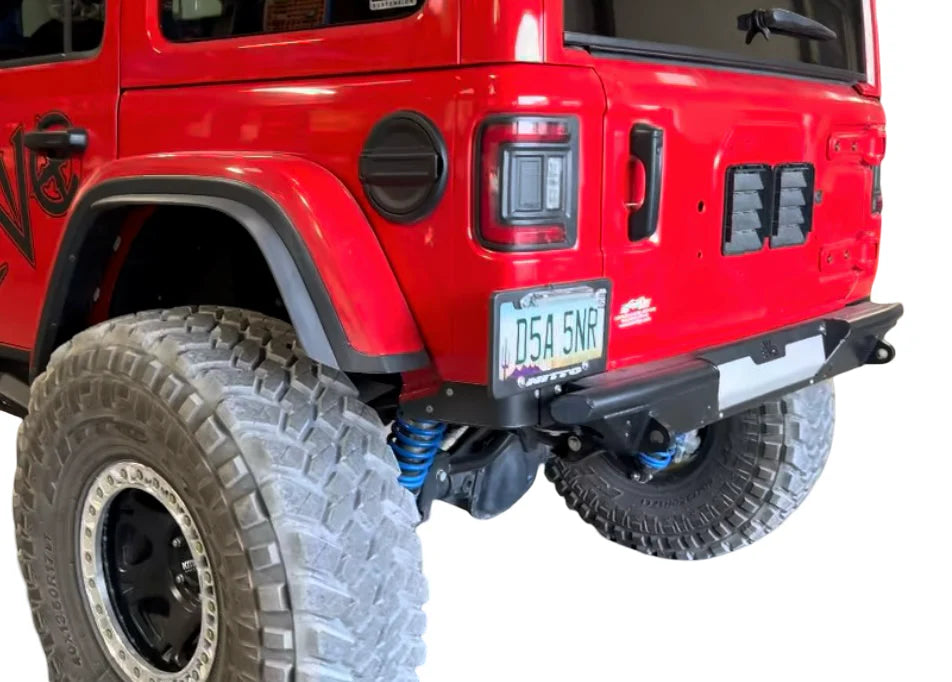 18C JEEP WRANGLER KSPEC REAR TUBE BUMPER BLACK
