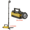 RECHARGEABLE LED PORTABLE SCENE LIGHT EXT 120V AC/12V DC YELLOW