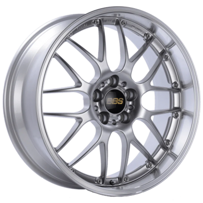 BBS red auto part