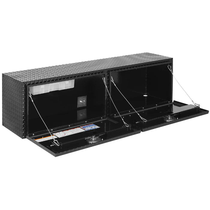 641/4 X 161/4 X 18IN ALUMINUM SUPER HISIDE BOX TOOL 10.8 CU FT GLOSS BLACK FINISH