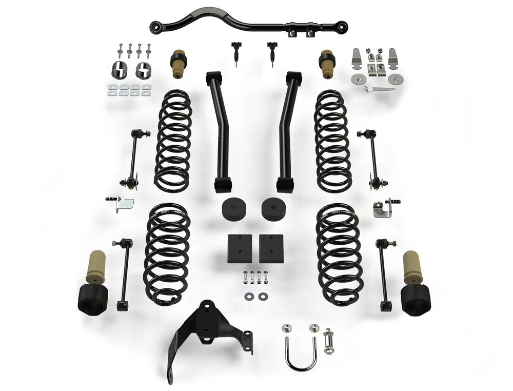 0718 JEEP WRANGLER JK 4DOOR SPORT S/T2 SUSPENSION SYSTEM (2.5LIFT)NO SHOCKS