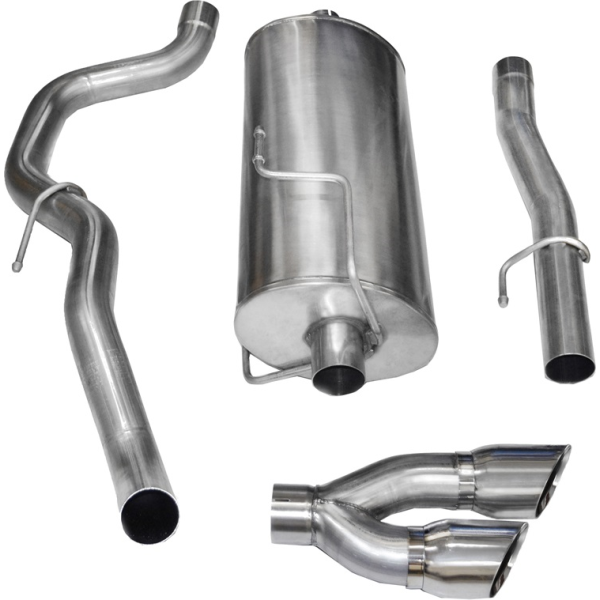 CORSA Performance polished cat-back exhaust