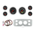 AutoMeter Sport-Comp 55-59 GMC Truck Billet Panel/Gauge Kit - 3-3/8in. (x2) & 2-1/16in. (x4)