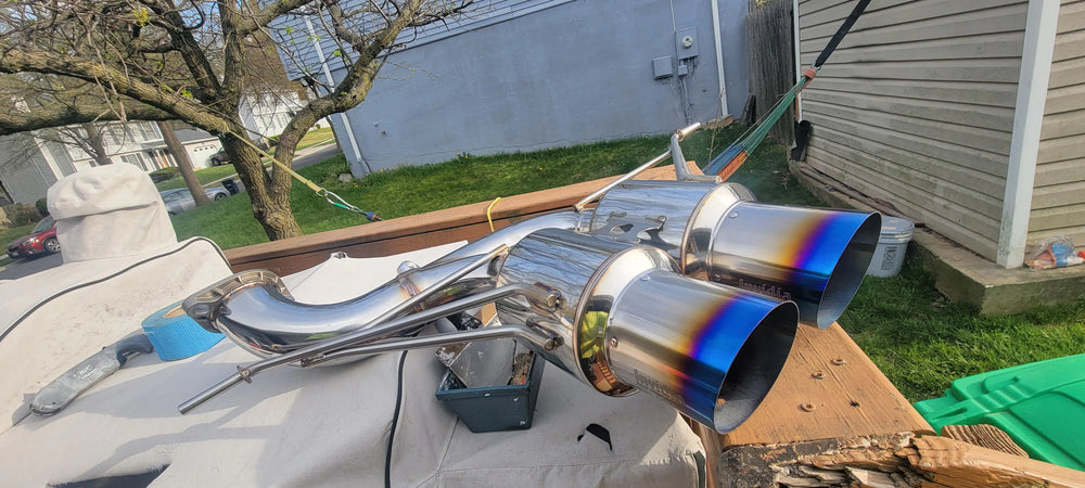 Invidia 13+ Ford Focus ST N1 Titanium Tip Cat-back Exhaust