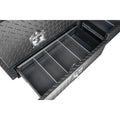 21X13X60IN DIA TREAD ALUMINUM TOPSIDER TRUCK BOX W/ LOWER DRAWERS