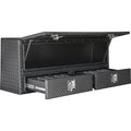 21X13X60IN DIA TREAD ALUMINUM TOPSIDER TRUCK BOX W/ LOWER DRAWERS