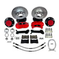 6869 MUSTANG FRONT BRAKE KIT W/ SPINDLE 11IN SS4 ALUM HUB 5X4.50 WHEEL/BOLT