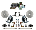 LEED Brakes Power Front Kit with Drilled Rotors and Zinc Plated Calipers