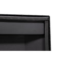 SADDLE BOX ALUMINUM COMPACT DEEP TEXTURED MATTE BLACK 9.0 CU FT