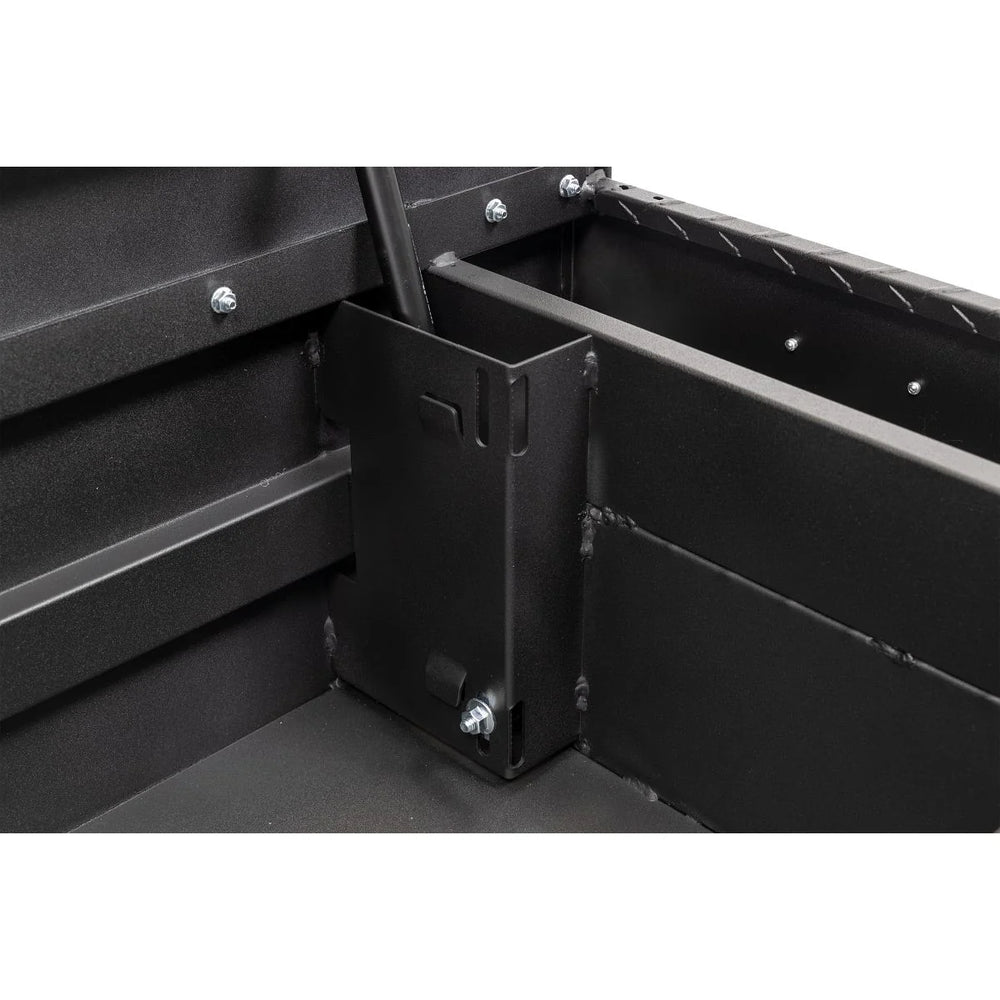 SADDLE BOX ALUMINUM COMPACT DEEP TEXTURED MATTE BLACK 9.0 CU FT