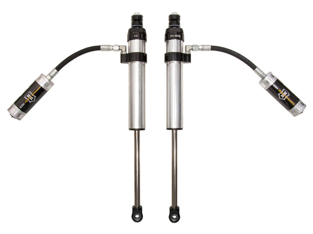 ICON 2003-12 Ram 2500/3500 HD, 2.5" Lift, Front, 2.5 VS Remote Res Shocks, Pair