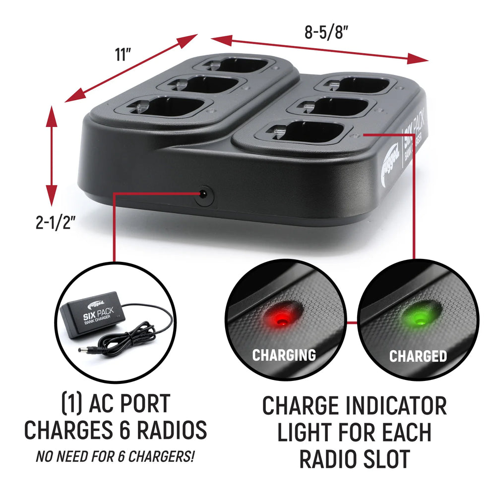 Rugged Radios black auto part