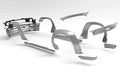 PANDEM FORD MUSTANG FRONT BAR