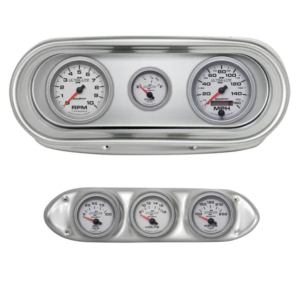 DIRECT FIT DASH KIT NOVA 62-65 TACH MPH FUEL OILP WTMP VOLT ULTRA-LITE II