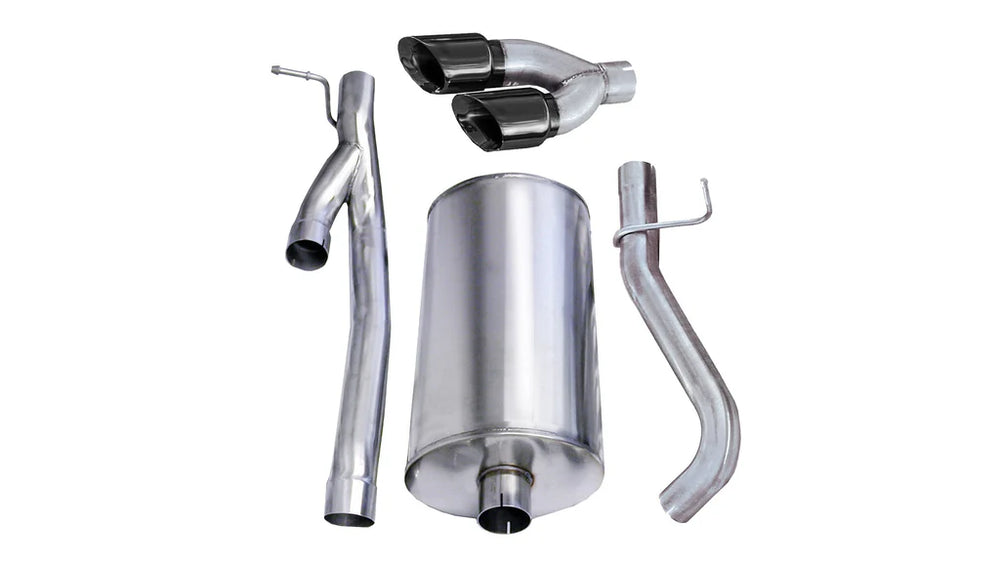 CORSA Performance black cat-back exhaust
