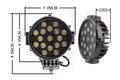 BLK RUGGED HD GRILLE GUARD KIT