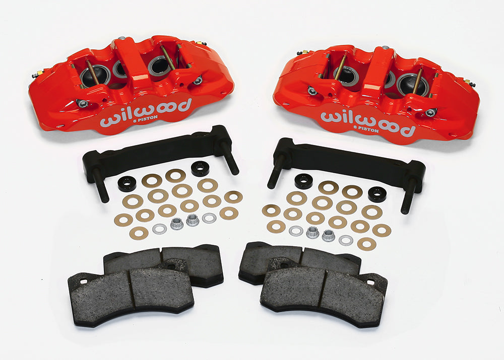 Wilwood red roof rack