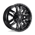 Fuel Wheels black auto part