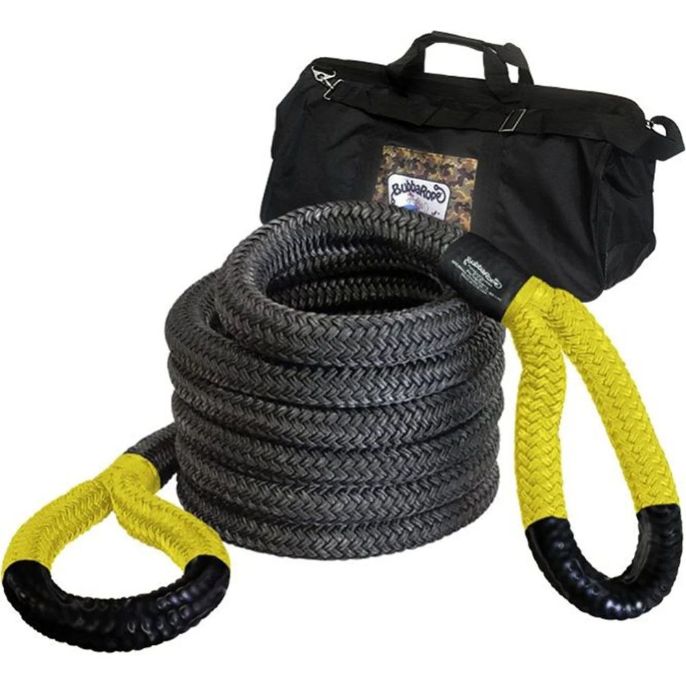 2IN X 30 EXTREME BUBBA ROPE YELLOW EYES BREAKING STRENGTH: 52300 LBS