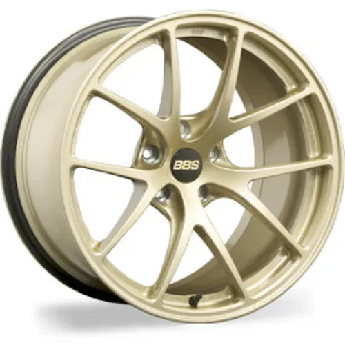 BBS RI-A 18x11 5x120 ET37 Gold Wheel -82mm PFS/Clip Required