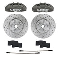 LEED Brakes Front Kit with Drilled Rotors and Anodized Calipers
