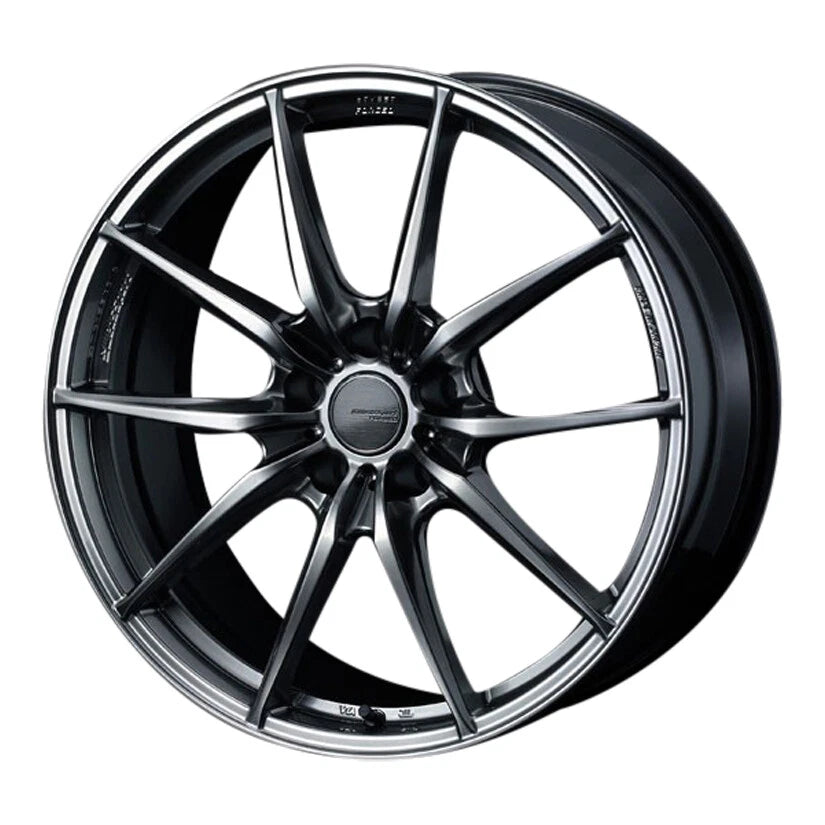 WedsSport FT-117 20 x 9.5 35 5-114.3 DI-BK (Diamond Black)