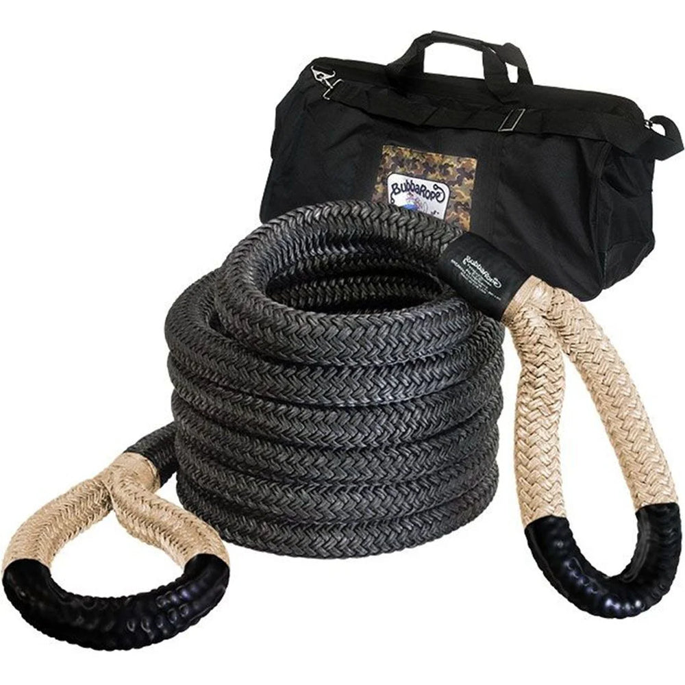 2IN X 30FT EXTREME BUBBA ROPE 131500LB BREAK STRENGTH W/STANDARD BLACK EYES