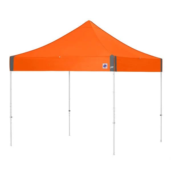 ECLIPSE 10FT(3M) STL SHELTER WHITE FRAME & STEEL ORANGE TOP
