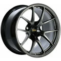 BBS RI-A 18x9 5x112 ET38 Diamond Black Wheel -82mm PFS/Clip Required