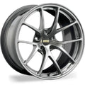 BBS RI-A 18x9 5x112 ET38 Diamond Black Wheel -82mm PFS/Clip Required