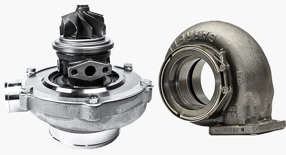Garrett GTX55 Turbine Hsg V-Band In/Out 1.24 A/R - Non-SFI (SS)
