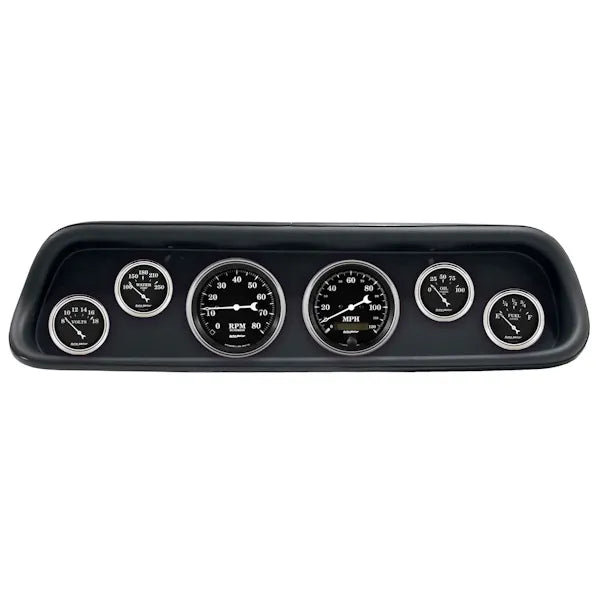 AutoMeter black auto part