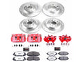 Power Stop 18-19 Jeep Wrangler Front & Rear Z23 Evolution Sport Brake Kit w/Calipers