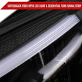 W205 LED PROJECTOR HEADLIGHTS MATTE BLACK HOUSING AND CLEAR LENS - SEQUENTIAL TURN SIGNAL - HALOGEN MODELS ONLY