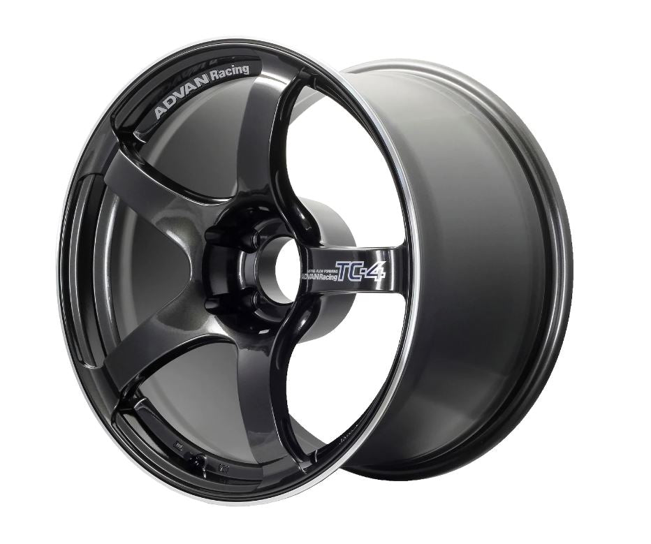 Advan GT Beyond 18x10 +40 5x120 Racing Titanium Black Wheel
