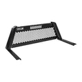 GUARDIAN HEADACHE RACK WITH SMOOTH BLACK UPRIGHTS SMOOTH BLACK CENTER SIZE 2