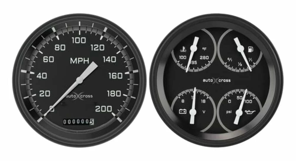 AUTO CROSS GRAY 5IN SPEEDO & 5IN QU