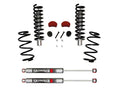 Suspension Lift Kit w/Shock M95 Performance Shocks 2.5-3.5 Inch Lift 07-11 Dodge Nitro 08-12 Jeep Liberty Incl. Front Struts Front Strut CoilSprings Rear CoilSprings Front Poly BumpStops Rear Bum Stop Spacers Skyjacker