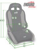 Enduro Elite Suspension Seat - Crawl Edition 2 Extra Tall Driver