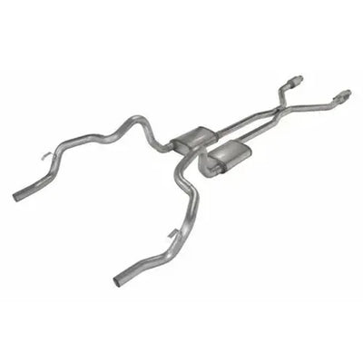 ~(60 lbs. 60X14X14)~ 1975-81 F-Body 2.5IN Crossmember Back w/ Hpipe Exhaust System Violator