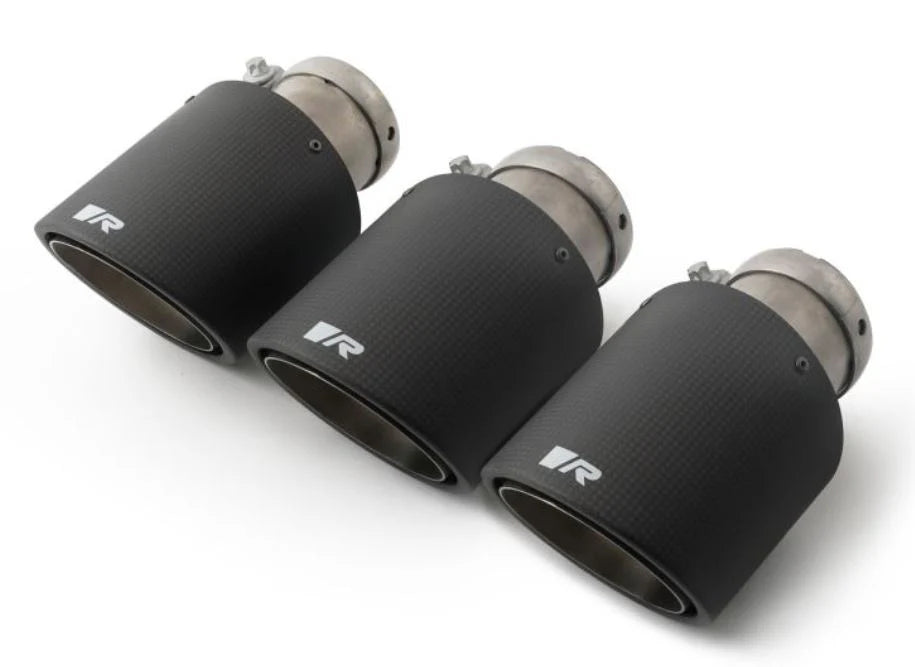 Remus 2023+ Honda Civic Type-R FL5 102mm Angled Stamped Titanium Tail Pipe (Set)