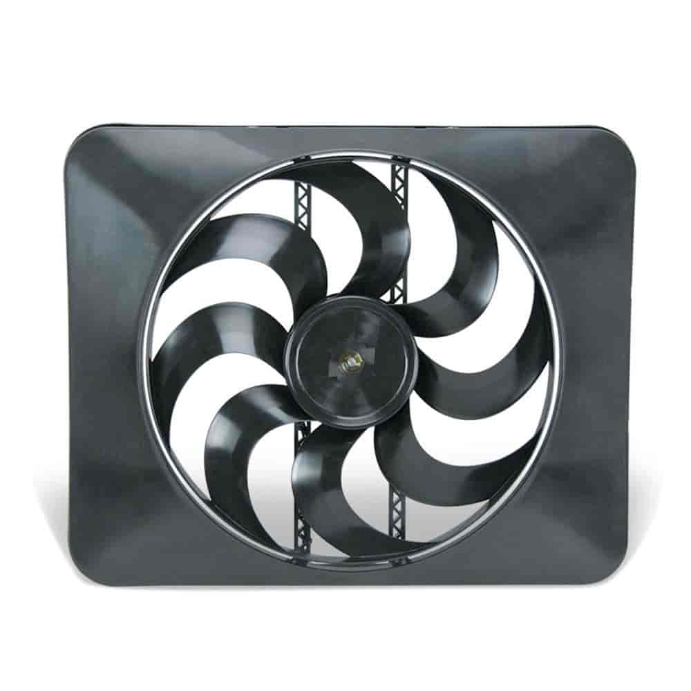 FAN ELECTRIC 15IN SINGLE SHROUDED PULLER UNIVERSAL W/ CONTROLS