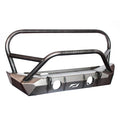 ~(85 lbs. 52X24X12)~ Jeep JK Front Bumper W/Stinger and Grill Hoop 07-18 Wrangler JK The Hammer Series Bare Steel Motobilt