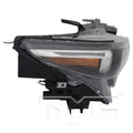 CAPA 1621 MZ C.X9 LED W/ AFS HEADLIGHT ASSY RH