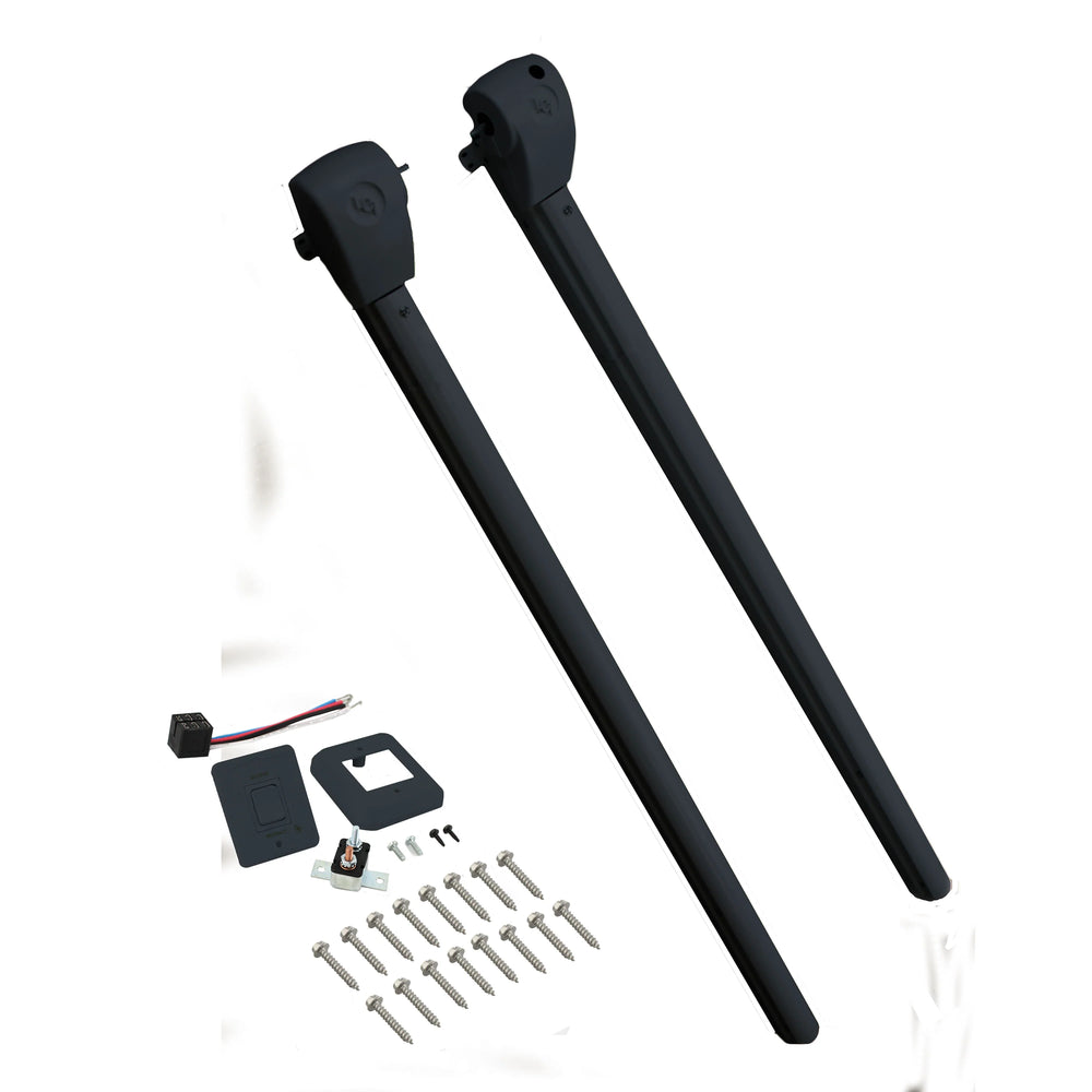 POWER HARDWARE SPEAKER HEAD FLAT (69IN ARMS) BLACK (TT)