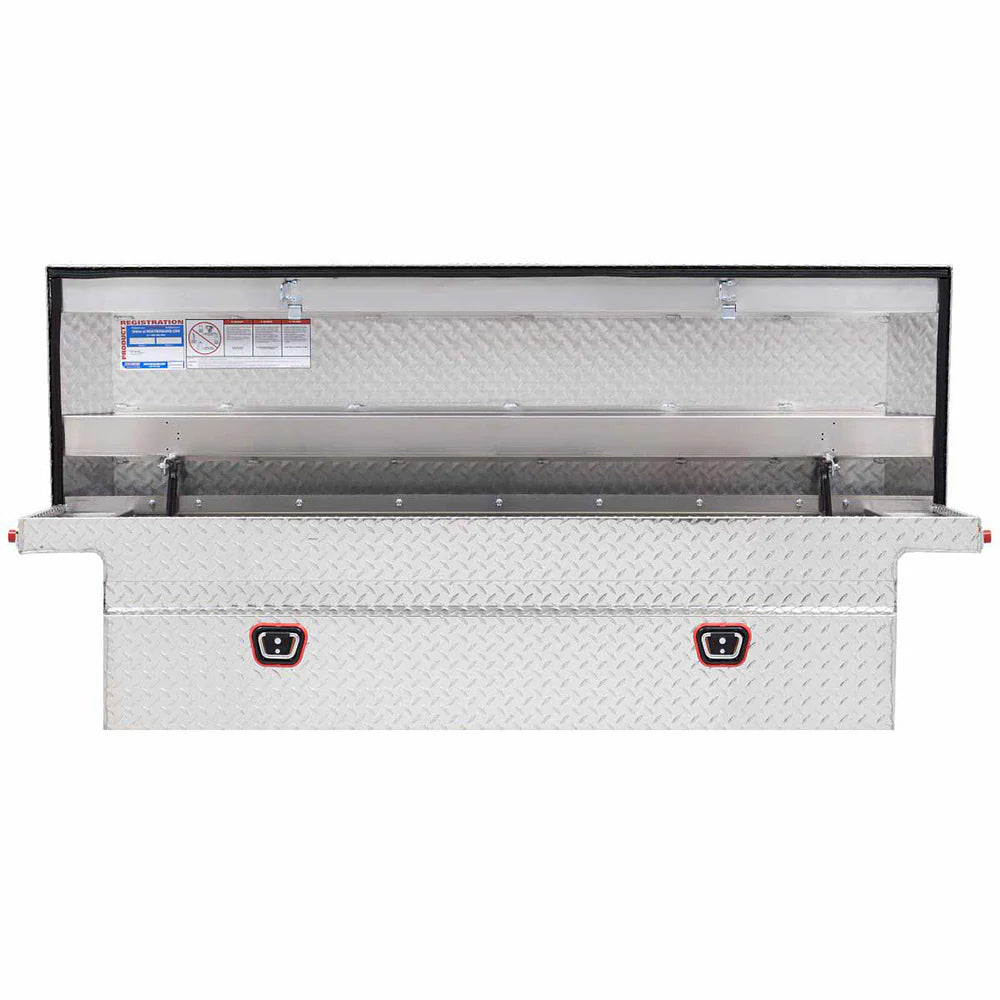 SADDLE BOX ALUM FULL LOW PROFILE CLEAR 10.2 CU FT